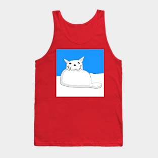 Snow Cat Tank Top